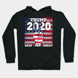 Trump 2020 keep USA Great Hoodie